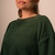 Tricot Cropped Holambra- Verde Musgo na internet