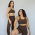 Calça Legging Emana- Marrom - Åbaetê