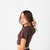 Cropped Búzios- Marrom - comprar online