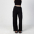 Calça Pantalona Moletinho Campos- Preta