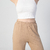Calça Pantalona Moletinho Campos- Bege