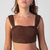 Top Gabi- Marrom - comprar online