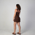 Vestido Luna- Marrom - comprar online