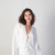Blusa Amarração Giu- Off White - comprar online