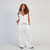 Bata Babado Hanna- Off White - loja online