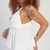 Bata Babado Hanna- Off White - loja online