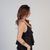 Bata Babado Hanna- Preta - comprar online