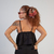 Blusa Amarração com Entremeio Zoe- Preta na internet