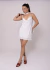 Vestido Degagê Mira- Off White