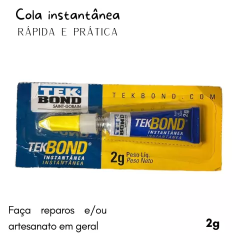 Cola Instantânea TekBond 2g
