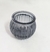 Pote Porta Vela de Vidro Cinza 5 x 4 cm