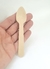Colher MDF para Doces e Lembrancinhas 11 x 2 cm - 12 unidades - comprar online