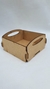 Caixote em MDF cru - 09x09x04 cm