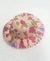 Chapeuzinho de Tecido Rosado Florido 04x2,5 cm - 10 unidades - Atacadão do Artesanato