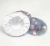 Chapeuzinho de Tecido Azulado Florido 04x2,5 cm - 10 unidades - comprar online