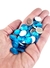 Aplique Chaton Redondo Azul Claro Para Colagem E Artesanatos 14mm - 60 Unidades - comprar online