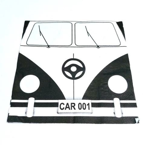 Guardanapo Garage - 20 unidades