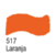 Tinta Acrílica Brilhante Acrilex Laranja - 37 ml