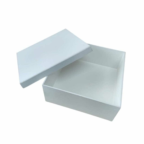Caixa Branca em MDF 18x12x07 cm Pintada