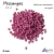 Miçangas Rosa 6/0 4x3mm - comprar online