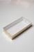 Pacote 10 Caixas De Acetato E Papel Laminado Dourado 08x15x03cm Ref Megapaper3