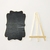 Cavalete com Lousa Arredondada Porta Recados 30 X 19 cm - loja online