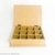 Caixa de MDF 22 x 15,5 x 6,5 cm - com Borda E Dobradiças Com 12 Divisões - Atacadão do Artesanato