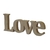 Palavra Love MDF cru - 30cm