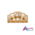 Porta chaves Floral a laser em MDF 28,4 x 15,7 x 2,7 cm - comprar online