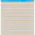 Papel para Scrapbook Estampas básicas - Listras horizontais azuis 30,5 x 30,5 cm SBB-131