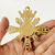 Aplique de MDF Ostensório Trabalhado 08 x 08 cm - comprar online