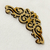 Aplique de MDF Cantoneira em Arabesco 9,7 x 3,5 cm