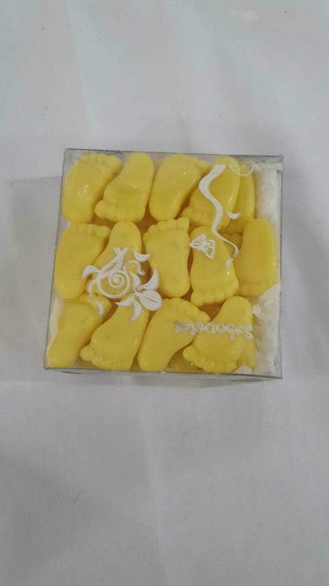 Mini Sabonete Pezinho Amarelo - 25 unidades