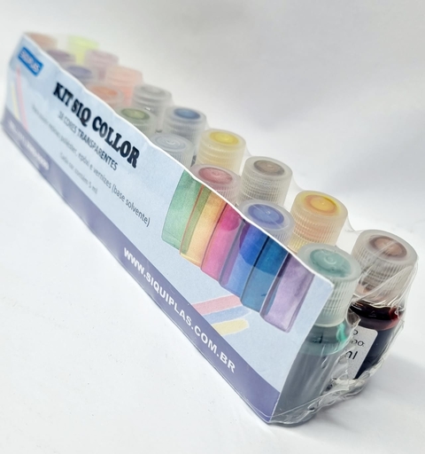 Corante Kit 18 Cores - 5ml Cada Cor
