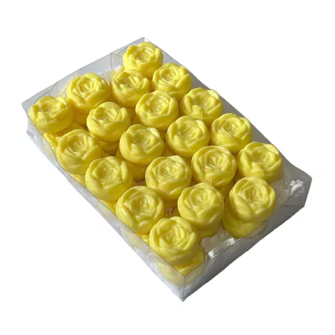 Mini Sabonete de Rosinha Amarelo - 40 unidades
