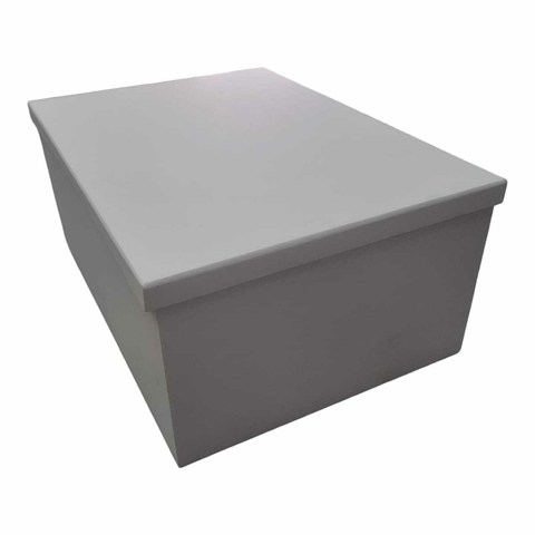 Caixa Branca em MDF 35x25x15 cm Pintada