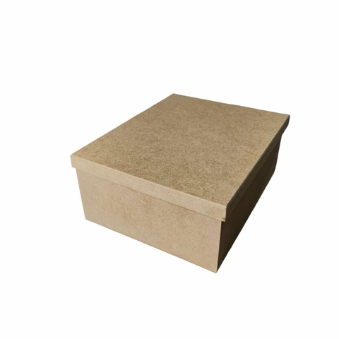 Caixa De MDF Cru Com Tampa Solta - 30x20x10cm