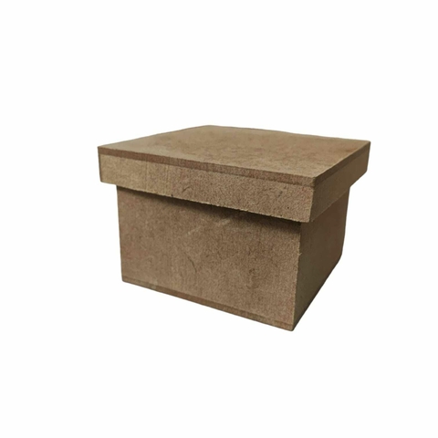 Caixa MDF 06 x 06 x 05 cm - 10 unidades
