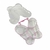 Maletinha Bolsinha Acrílica De Borboleta Para Guardar Miçangas E Bijuterias - Rosa - comprar online