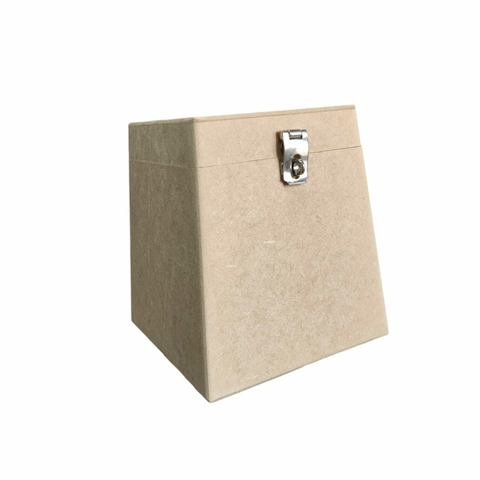 Urna P em MDF com Fecho e Dobradiças 15 x 13 cm