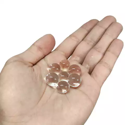 Bolinhas De Gel Orbes Infláveis Cresce Na Água Transparente