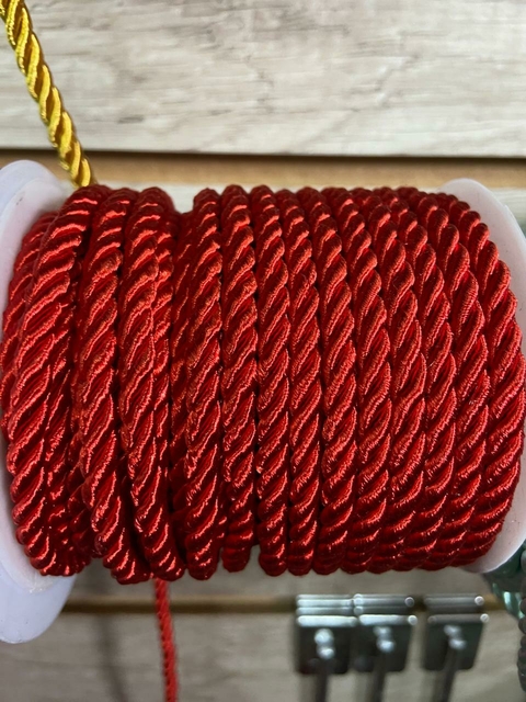 Cordão De São Francisco 6mm x 1 metro - Vermelho