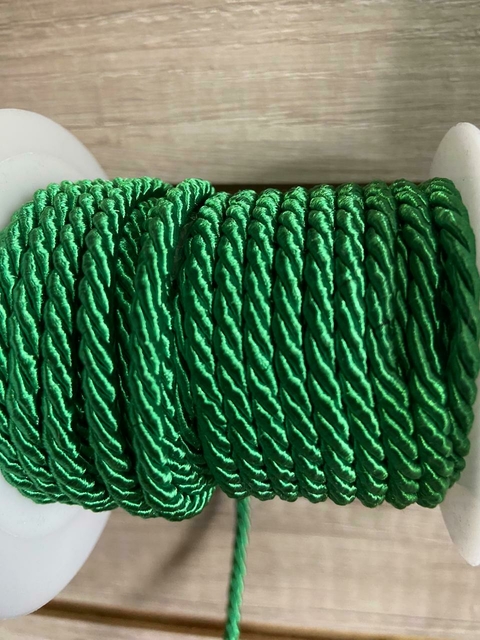 Cordão De São Francisco 6mm x 1 metro - Verde Escuro