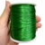 Carretel Cordão Fio De Cetim 01mm. - Verde