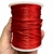 Carretel Cordão Fio De Cetim 01mm. - Vermelho