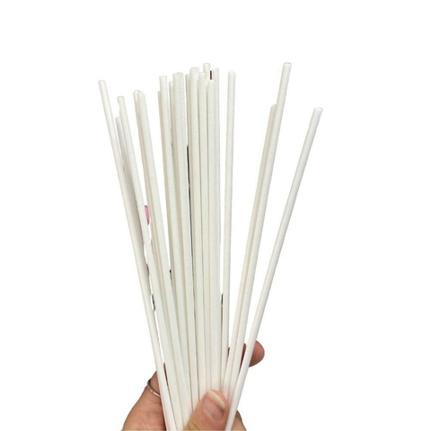 Vareta De Fibra Branca Para Aromatizador De Ambiente 25cm. - 1 Unidade