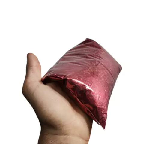 Glitter Vermelho Pacote 500 grs.