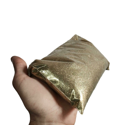 Glitter Dourado Pacote 500 grs.
