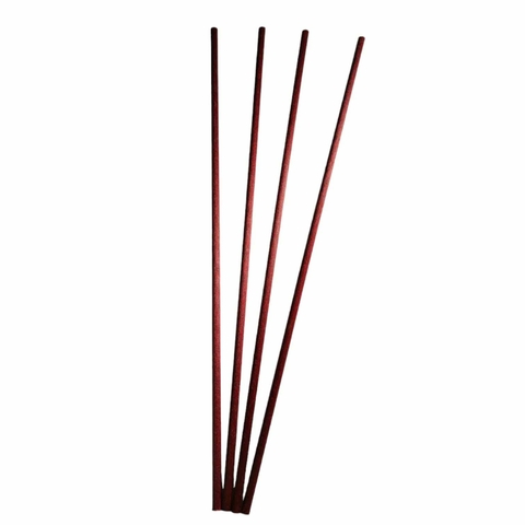 4 Varetas De Fibra Para Aromatizador De Ambiente 25cm - Marsala