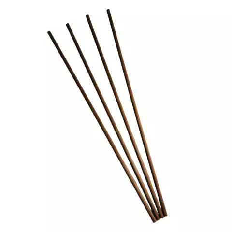 4 Varetas de fibra Para Aromatizador De Ambiente 25cm - Marrom